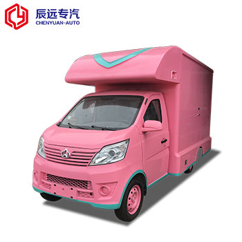 Mobile breakfast food truck with ice milk cream vending trucks for cheaper price