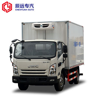 Bagong fashion JMC 4x2 palamigan ng freezer truck para sa pagbebenta