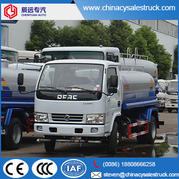 Camión pequeño de reparto de agua con capacidad para camiones de transporte de agua 6000L
