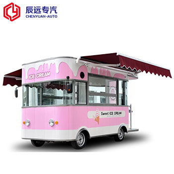 Steet fashion outdoor mobile food trucks electric food truck supplier
