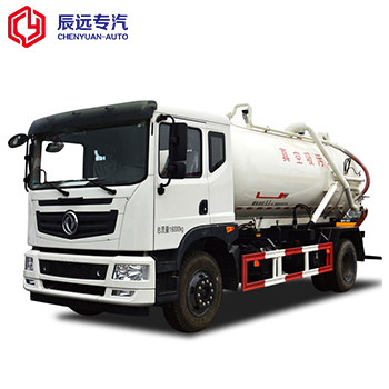 Tianjin serie 10m3 vehículo de succión de aguas residuales para la venta en china