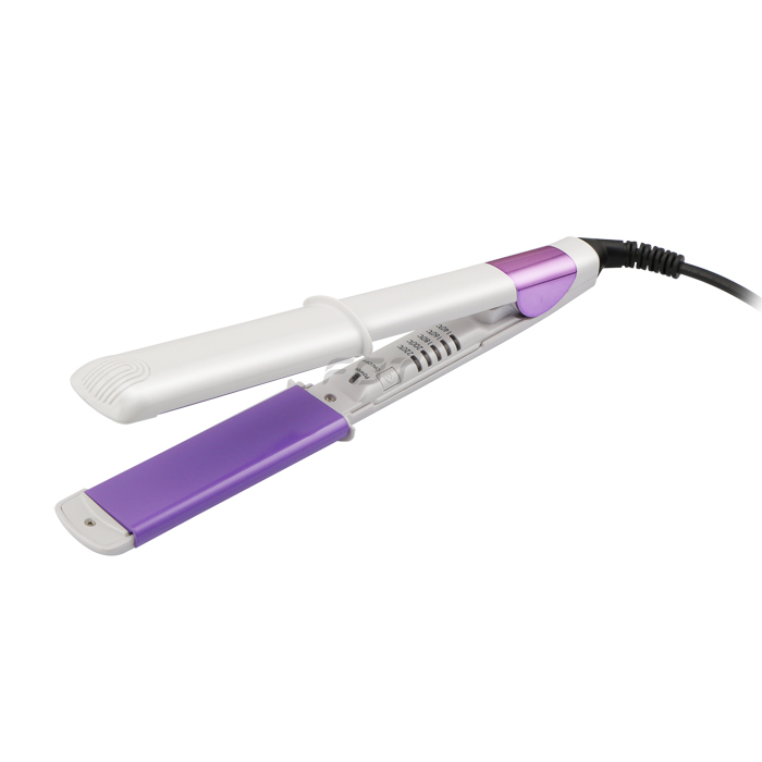 Negative ion PTC hair straightener F601HC