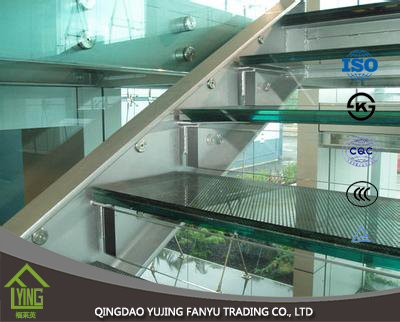 6.38mm, 8.38 mm clear laminated glass