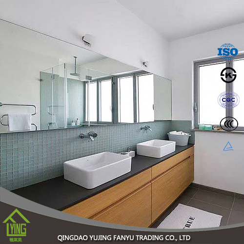 Привлекательный дизайн водонепроницаемый настенные Серебряное зеркало для ванной комнаты