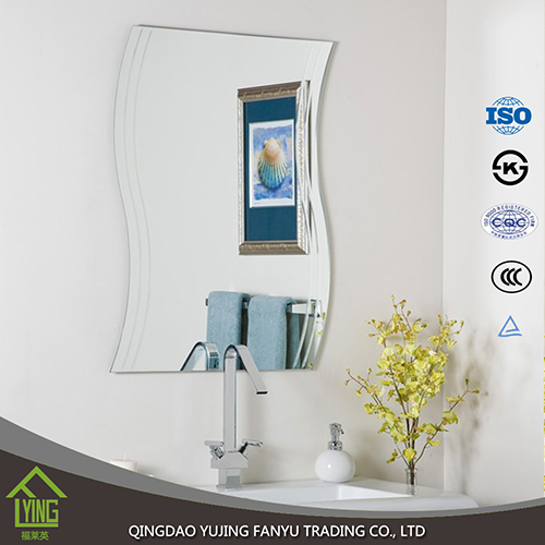 格安価格シルバー素材と使用のバスルームの鏡
