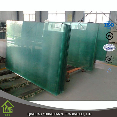 Clear float glass price for commerical building 3mm 4mm 5mm clear float glass with edge work
