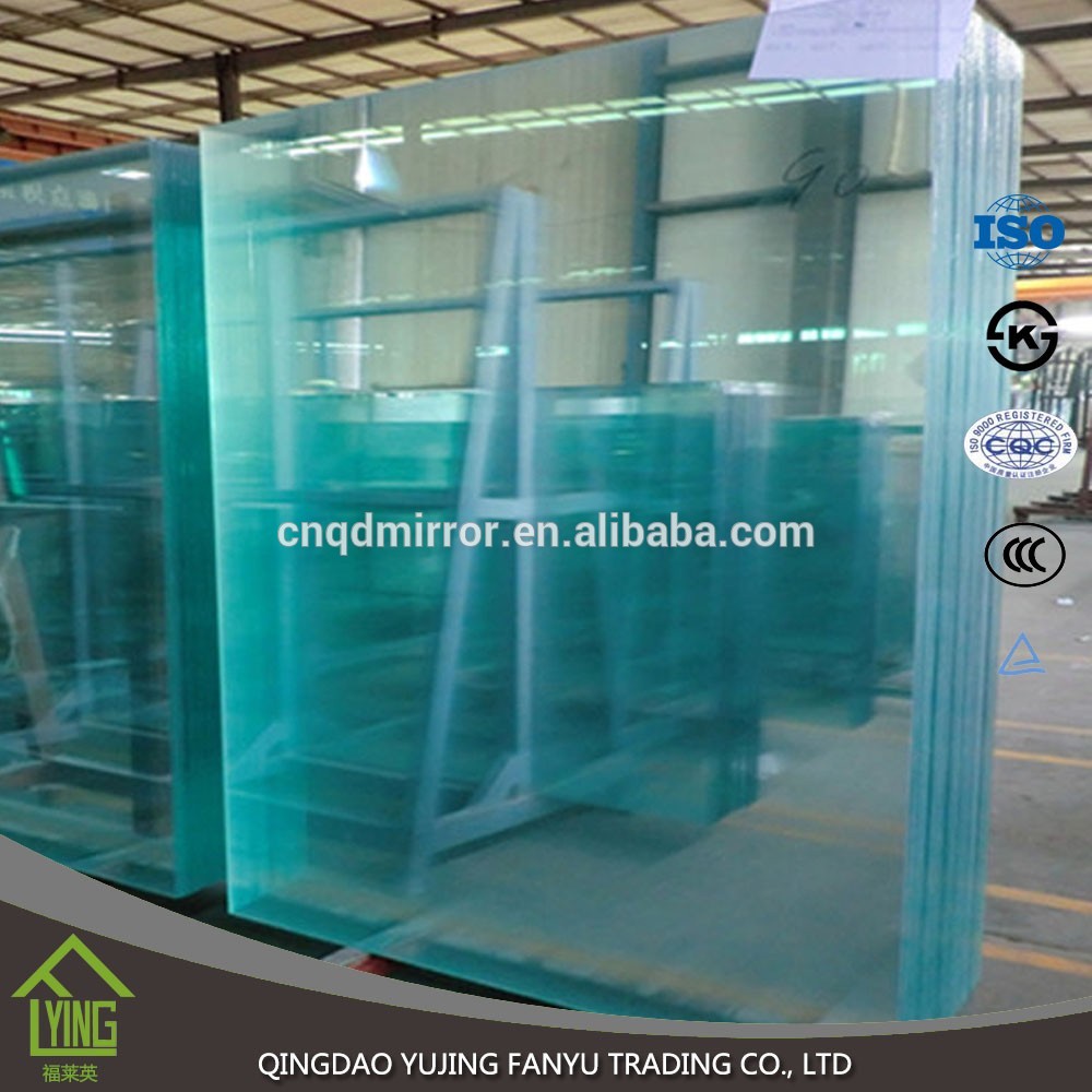 Custom 3 - 6mm thickness toughened glass Chinese supplier