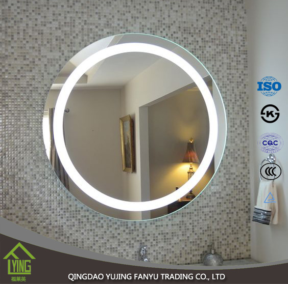Europea - estilo moderno hogar muebles cristal cuarto de baño espejo con luz led