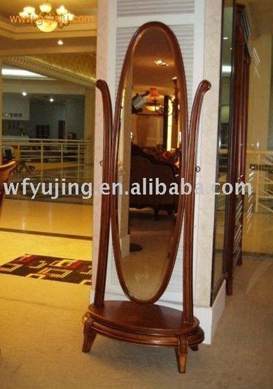 French style full-length mirror / standing dressing mirror