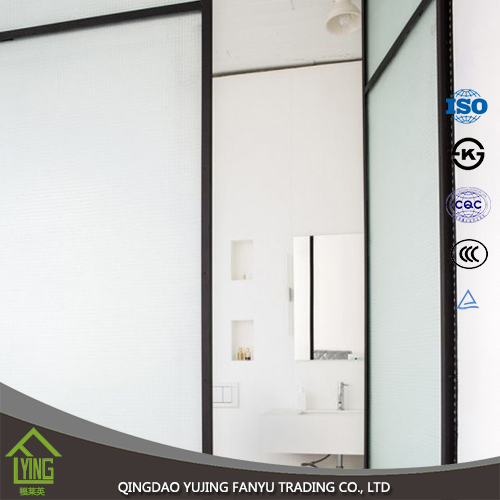 Высокое качество матовое стекло для двери и окна в ванной, сделанное в Китае
