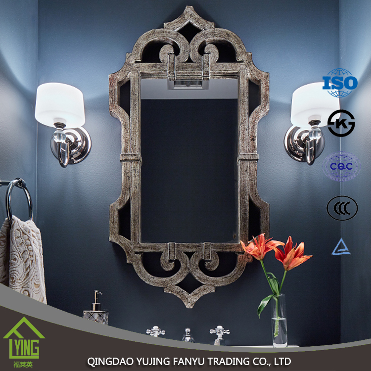 Nieuwe stijl volledige grote goedkope wand spiegel zilver China leverancier wand spiegel