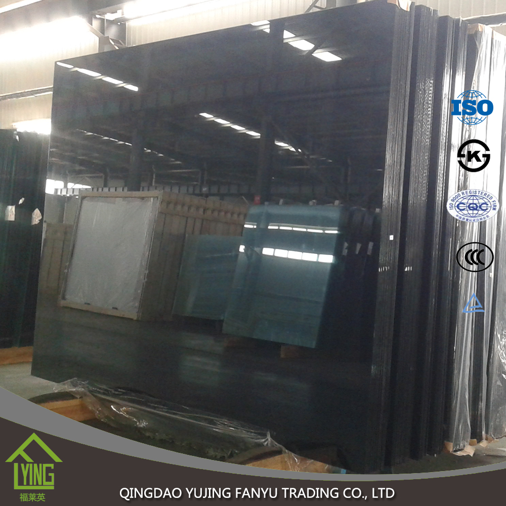Fabrik Direktverkauf dunklen grauen farbigen Spiegelglas mit Top-Qualität