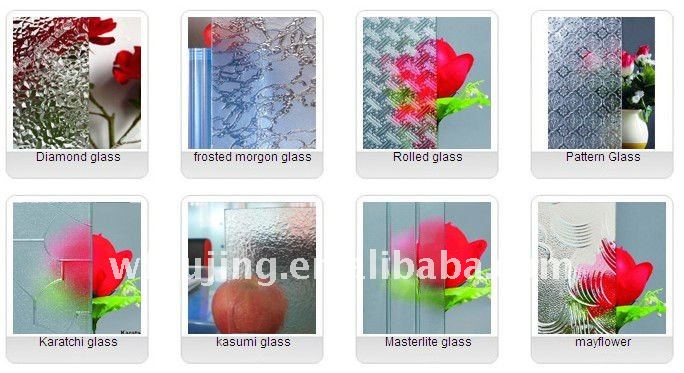 kasumi patterned glass factory wholesale