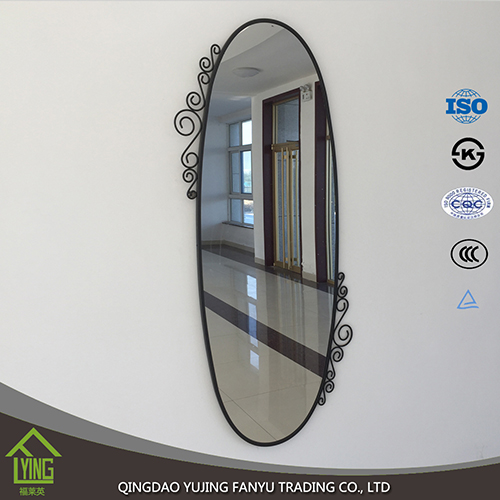 clear sheet glass 1.8/2.7/5/4/6mm thickness Bathroom smart Mirror for decoration