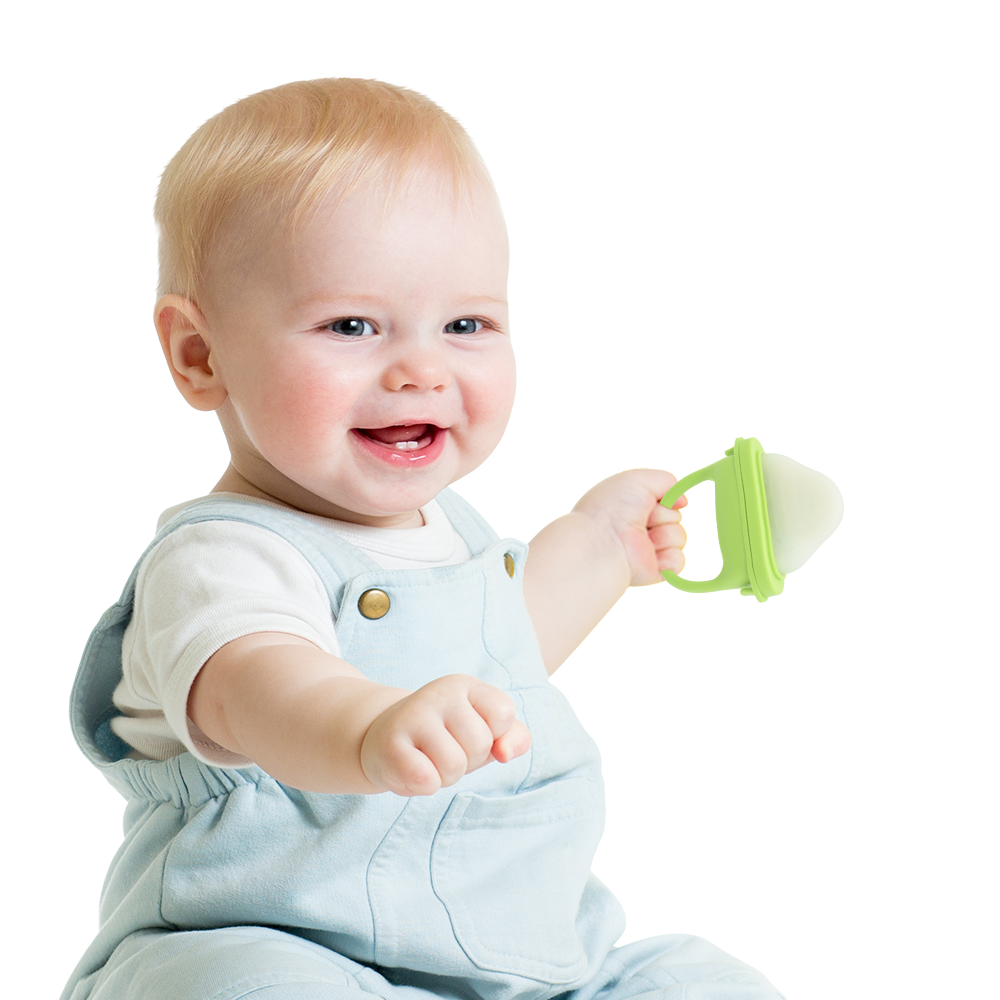 Bhd kinderziektes Relief Soothing Pacifier Baby Chew Tile Theether Food Grade Milk Frozen Ice Cream Tentether