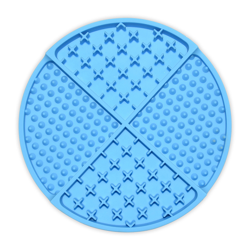 BPA Free Food Grade Silicone Dog Lick Pad for Fun Anxiety Relief Slow Feeder Licking Mat for Pet Training