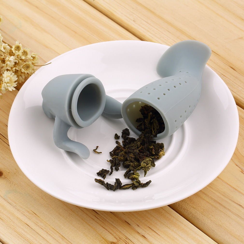 Fornitore di infusione del tè del silicone della Cina, infuser del tè del silicone del grado di alimento di 100%, filtro del tè del silicone della foglia allentato