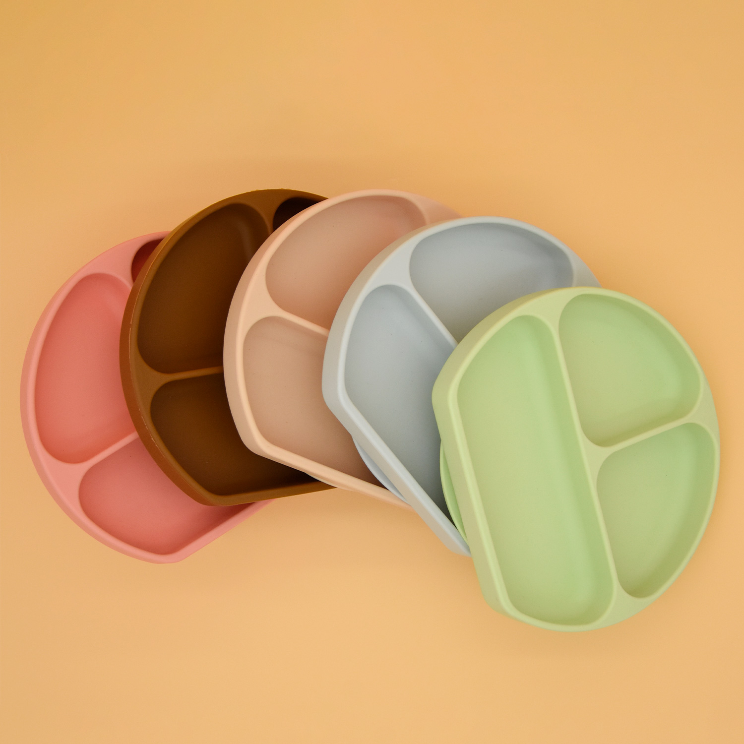 FDA批准的硅胶婴儿餐垫，非硅胶婴儿座垫