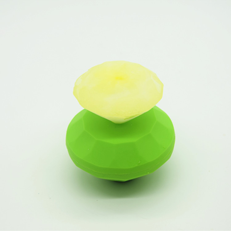 FDA批准有机硅离子钻石冰块托盘，3D钻石宝石酷巧克力肥皂托盘模具