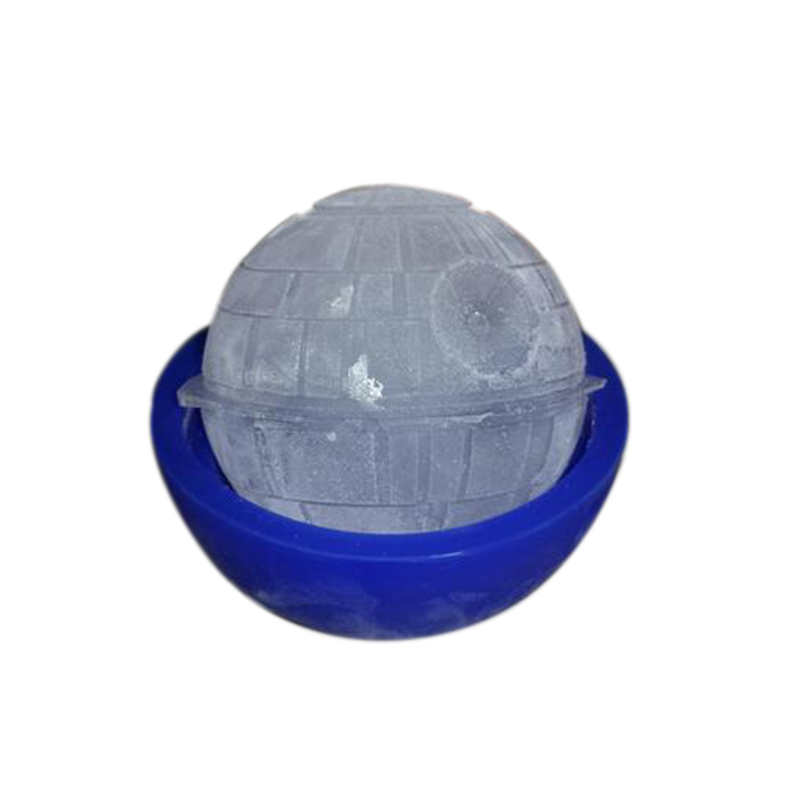 Factory Direct FDA Silicone DIY Star War Ice Ball Chocolate Ball, Death Star Ball Wholesale