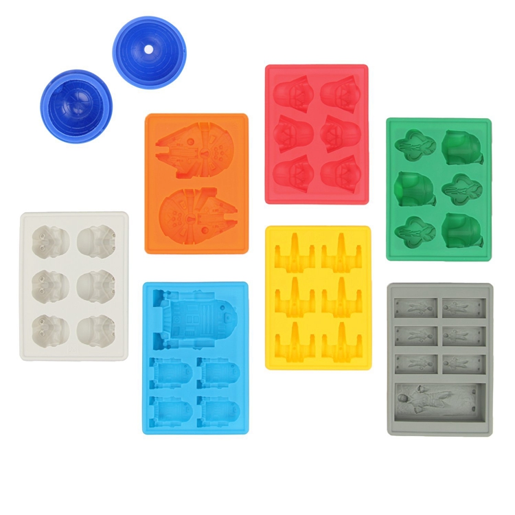 Star Wars Ice Cube Mould Manufacturers Groothandel Ster Ster Silicone Ice Cube Mould Factory