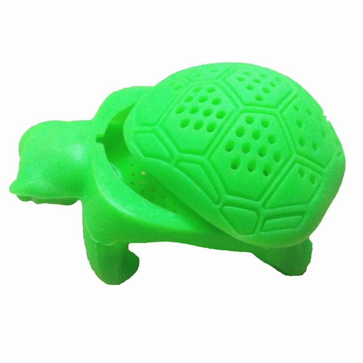Unieke Turtle-thee-ei, BPA-vrije siliconen theezeefje