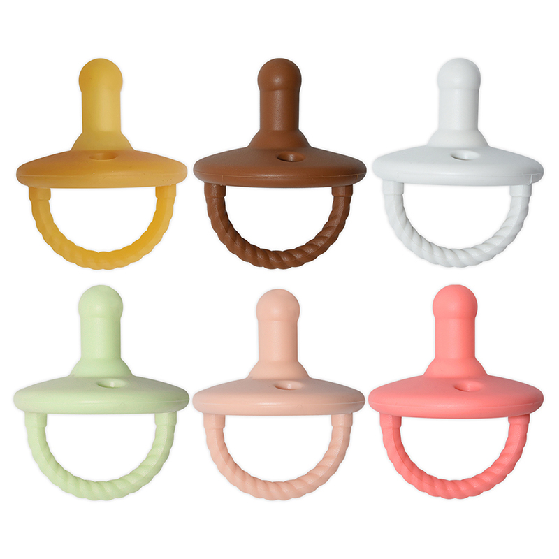 Wholesale Food Grade Silicone pacifier Baby sleeping Pacifier Soft Infant Teething Toy