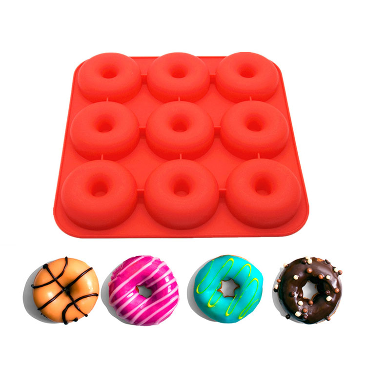 Groothandel Silicone Dount Baking Mould Maker, Siliconen Donut Bread Mould
