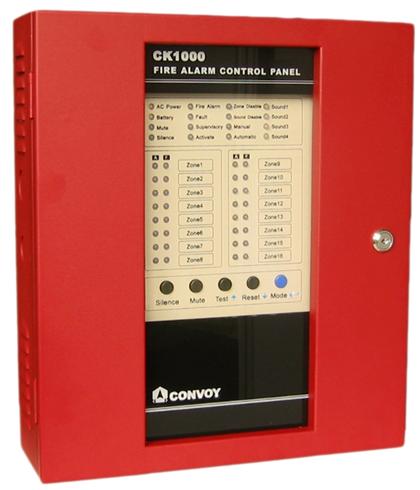 16 zone conventional fire alarm control panel PY-CK1016