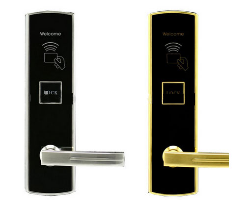 High security Hotel lock Supplier, Multi-color hotel keycard lock factory