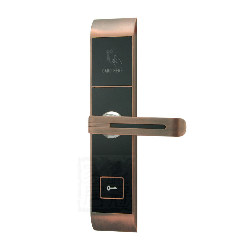 Cerradura de puerta sin llave china, Cerradura de hotel con tarjeta inteligente Proveedor