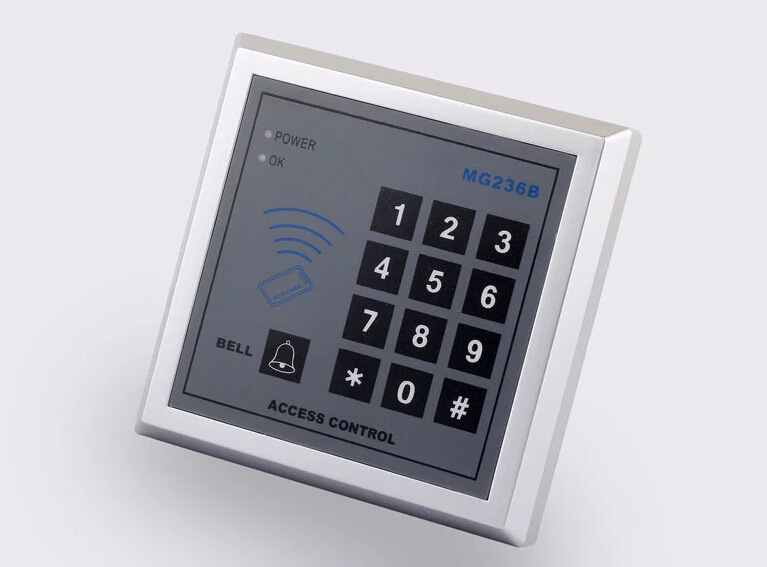 RFID enkele deur toegangscontrole met toetsenbord PY-MG236B / C