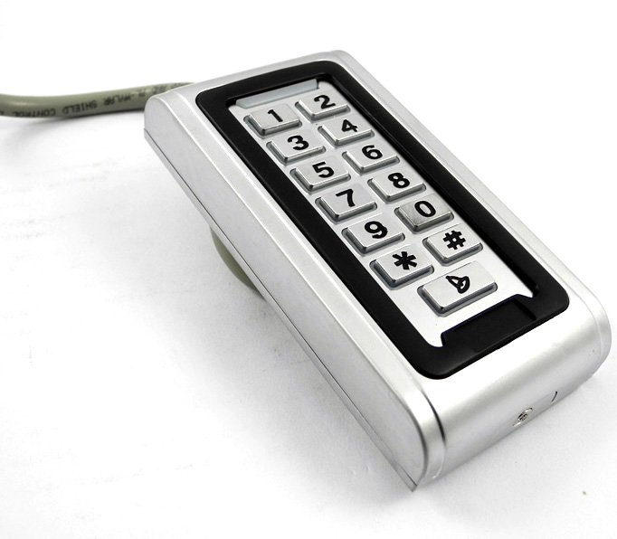 Standalone RFID metal PIN keypad access control PY-S600