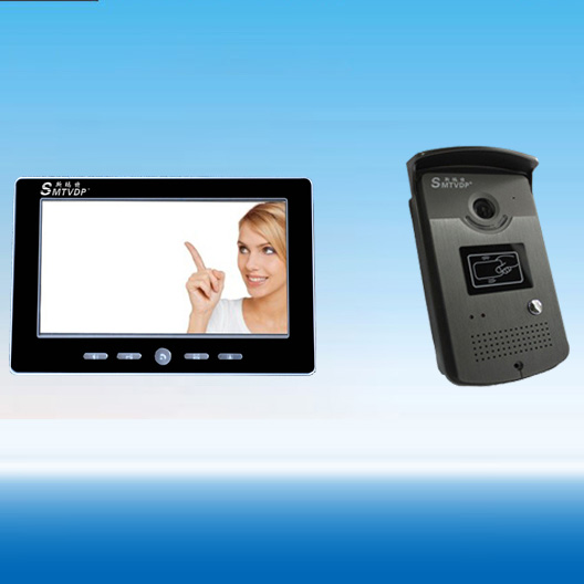Villa Type RFID 10 inch Color Video Door Phone Kit with Rain-Cover   PY-V101-FD