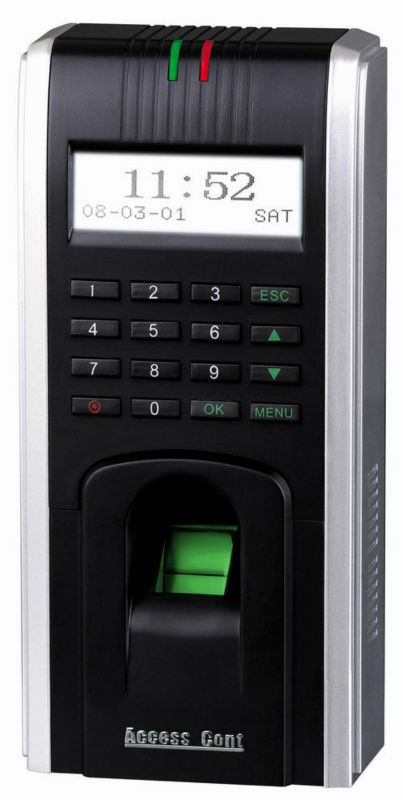 F707 sistema de controle de acesso por impressão digital porta