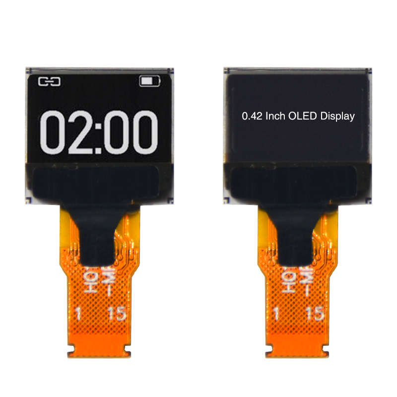0.42 인치 OLED 디스플레이 72x40 마이크로 OLED 모듈 (SSD1306B 드라이버 IC 포함) (KWH0042UX03)