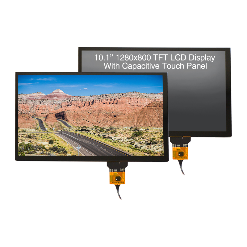 10.1''IPS LCD显示屏LVDS电容式触摸屏10inch LCD模块（KWH101KQ07-C01）