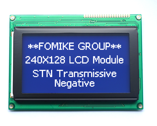 240 x 128 LCD显示图形点阵240x128 LCD模块（WG2412Y4SGW6B-E）