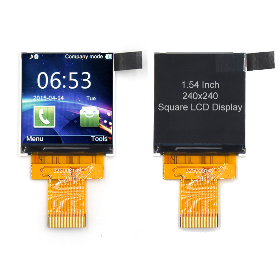 Square 240x240 1.54 Inch IPS TFT LCD Module (KWH0154DF03-F01)