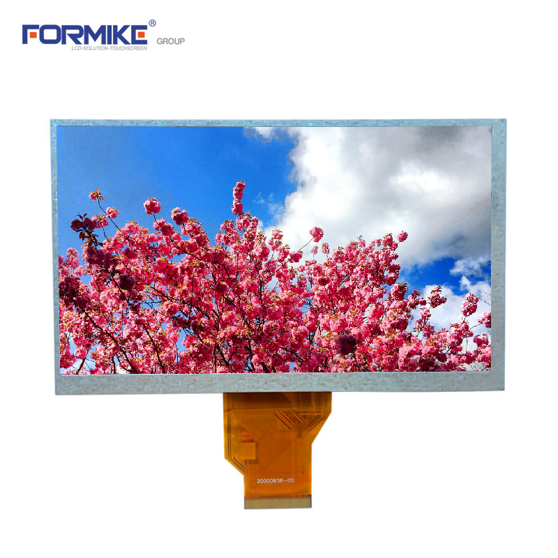 7inch 800x480 Tft 24bits RGB 인터페이스 LCD 디스플레이 패널 (저항 막 터치 스크린 포함) (KWH070KQ38-F04 V.1)