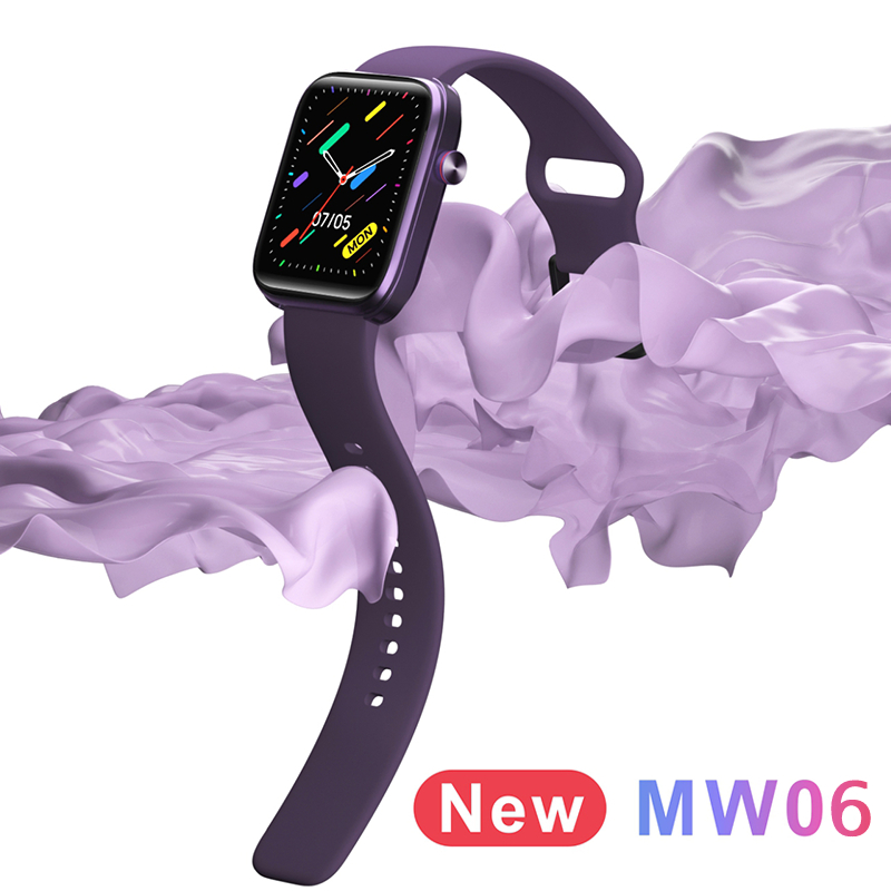 Full Touch Ip68 Waterproof Smartwatches Big English Smart Bracelet Color Display Smart Fitness Watch (MW06)