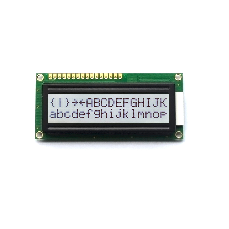 Monochrome LCD Display Character LCD Screen 16x2 Dot Matrix FSTN LCD Module(WC1602R6FSB1B)