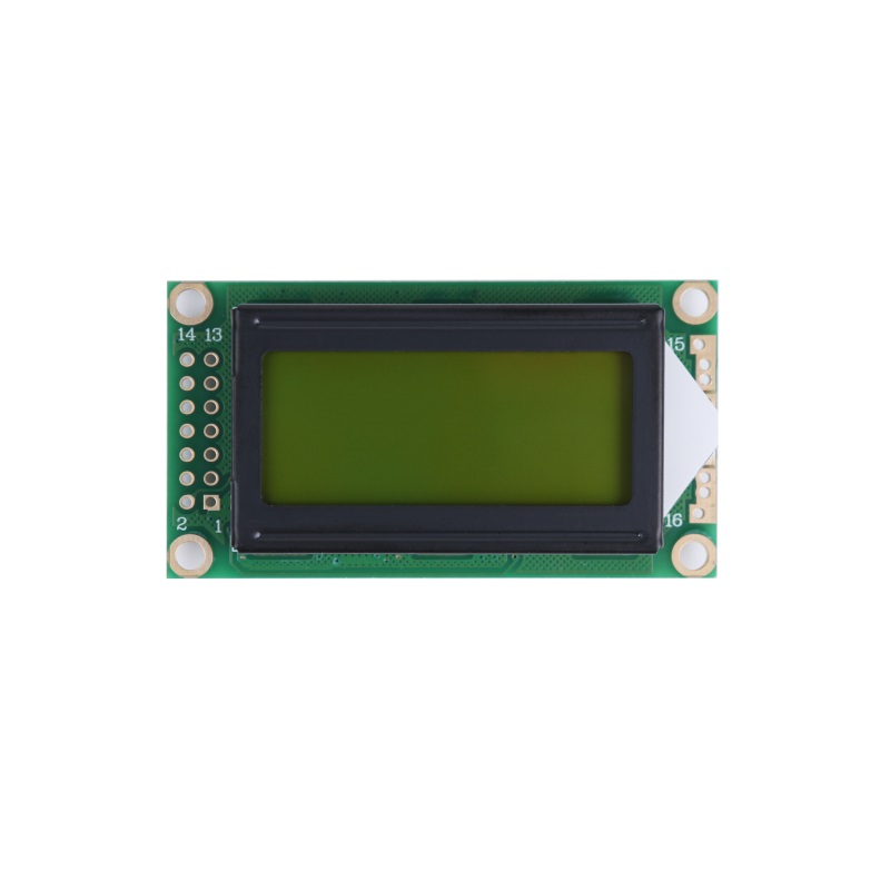 STN LCD显示器制造商LCD 16PIN 8X2 8 x 2字符LCD模块（WC0802B2）