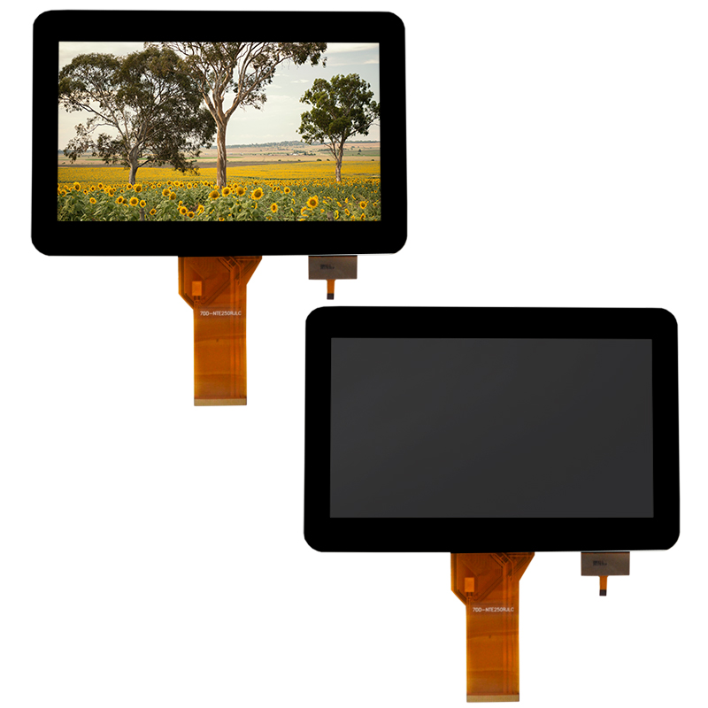 Поставщик ЖК-панель TFT 7-дюймовый ЖК-сенсорный экран 800x480 с 24-битным интерфейсом RGB (KWH070KQ20-C05)