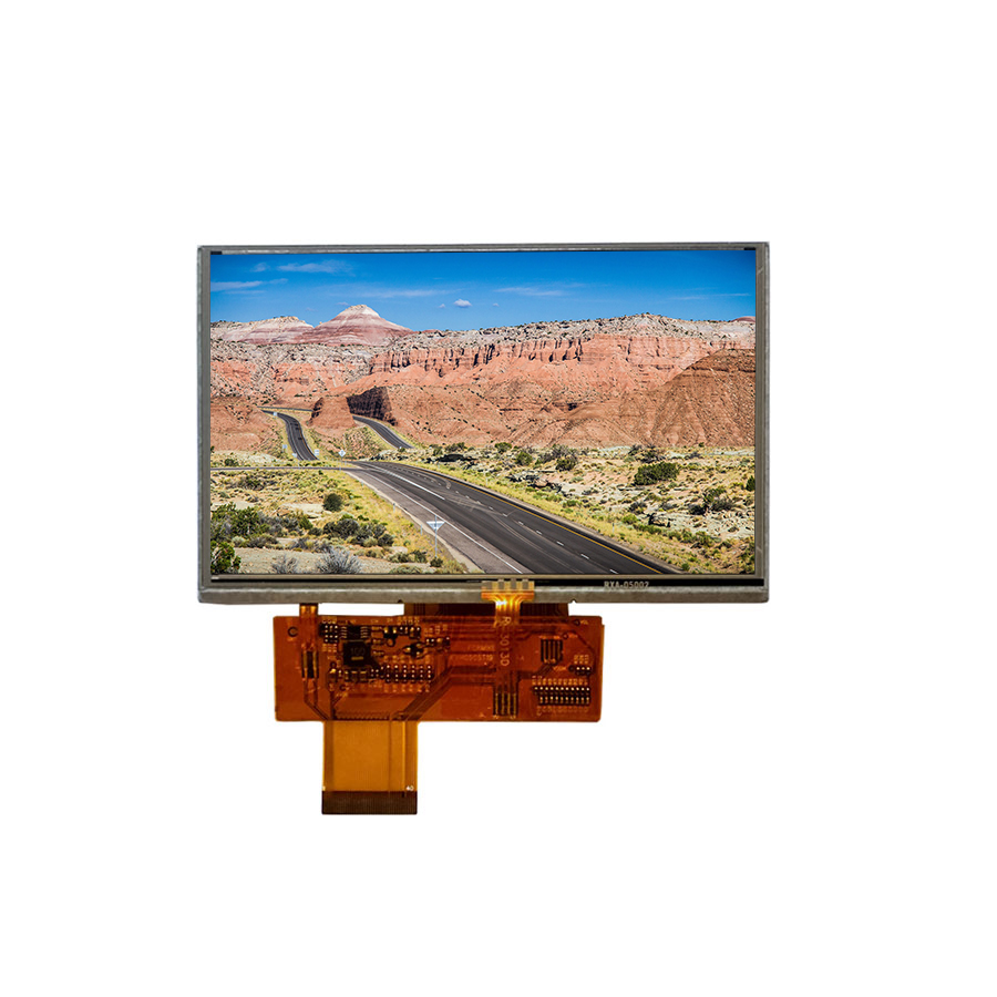 触摸屏模块LCD 800x480分辨率5英寸工业LCD显示面板（KWH050ST19-F02 V.1）
