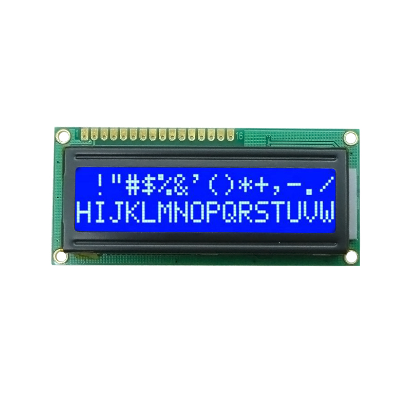 透射LCM 1602B COB LCD模块16x2字符LCD显示屏（WC1602A1SGW1B-B）