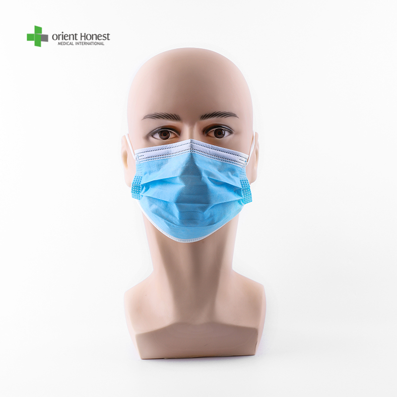 3 ply ear loop disposable surgical face mask