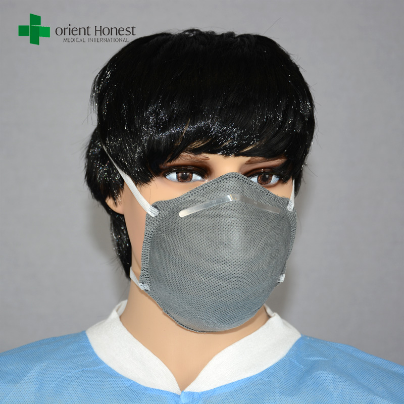 Active carbon n95 dust mask , carbon face mask n95 , breathable cup-shaped respirators