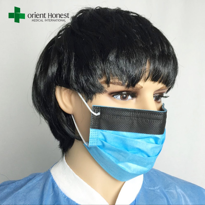 イヤーループ霧のない手術用マスク、防曇3プライプリーツフェイスマスクのための中国のベンダー、クリーンルームでの使用のための外科手術用マスクのための輸出国中国最高の生産者