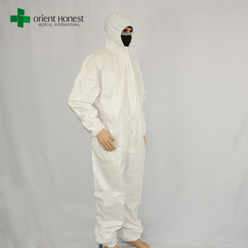 중국 일회용 안전 의류 도매, 일회용 테이프 5 6 산업 유니폼, SF 미세 전체 보호 복